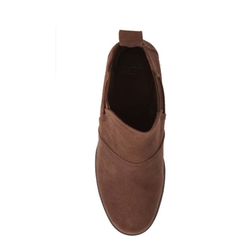 UGG Hazel Waterproof Block Heel Bootie, Size 9 - Picture 6 of 7